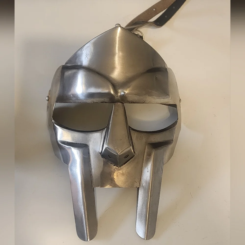 Hand Made MaMF Doom Gladiator Mask Adult Steel Cosplay Collectible Face Armor